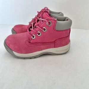 Timberland Timber Tikes Pink Kids Boots Girl Toddler Size 5